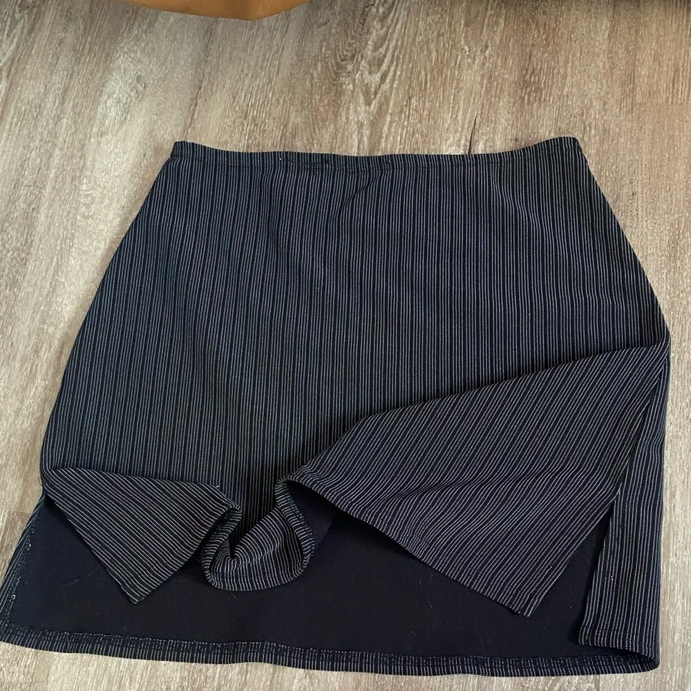 Derek Heart Black Mini Skirt